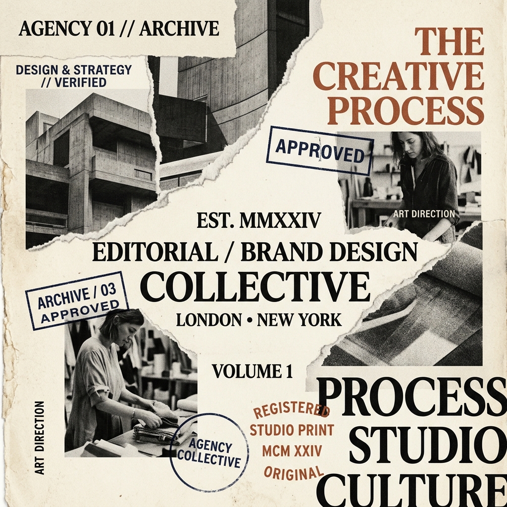 Editorial brand design